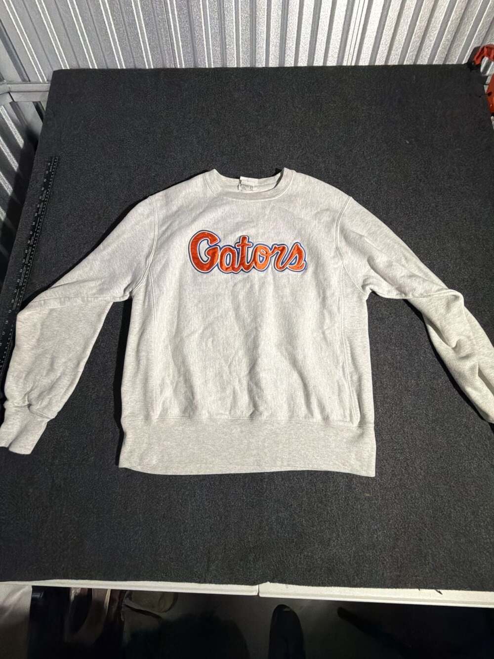 Champion Reverse Weave Florida Gators Crewneck Sweatshirt Gray Medium